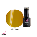 NAIL PRO Esmalte Permanente JELLY 05 Amarillo/naranjo traslucido