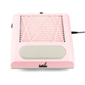 Extractor de Polvo Profesional Nail Pro 80W Rosado – Filtro Reutilizable