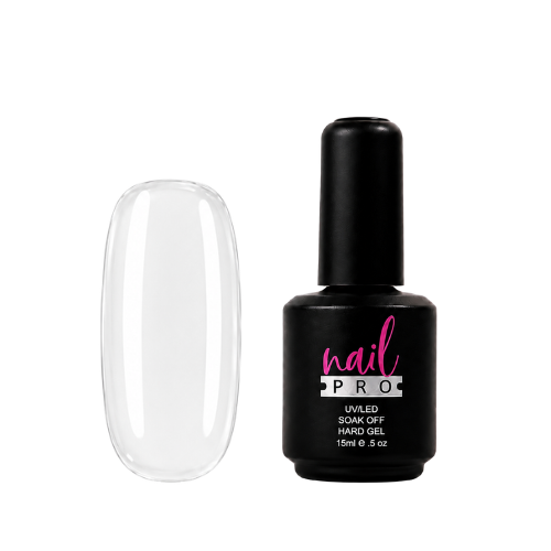 Nail Pro Hard Gel - Clear 15 ml