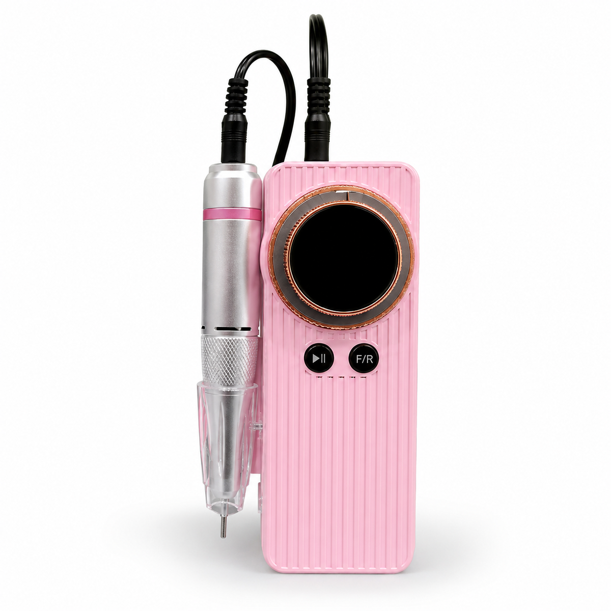 Torno Profesional Nail Pro 35.000 RPM – Pantalla LED, Recargable y Velocidad Regulable