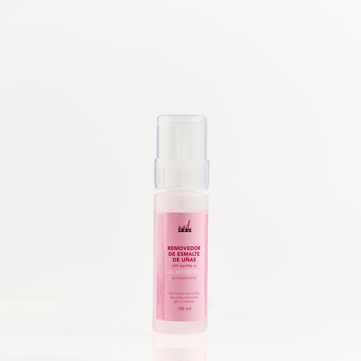Removedor de Esmalte Almendra Nail Pro 110 ml – Tradicional y Sistemas Soak Off