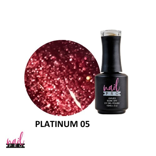 NAIL PRO Esmalte Ojo de Gato Platinum 05