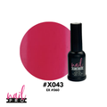 NAIL PRO Esmalte Permanente 8 ml X043 (ex060) Fucsia Intenso