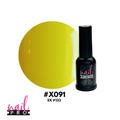 NAIL PRO Esmalte Permanente 8 ml X091 (ex133) Amarillo Fluor