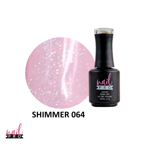 NAIL PRO Esmalte Permanente Shimmer French 064