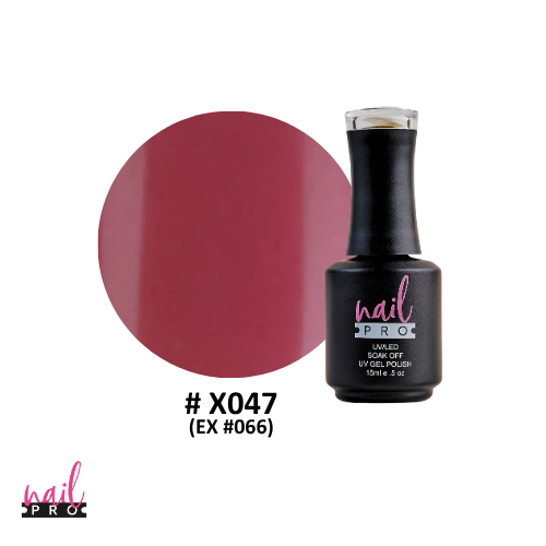 NAIL PRO Esmalte Permanente X047 (ex066) Pink Puch
