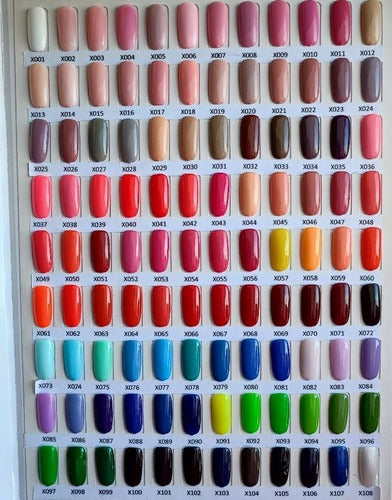 NAIL PRO Esmalte Permanente X058 (ex086) Naranjo Pastel Fluor