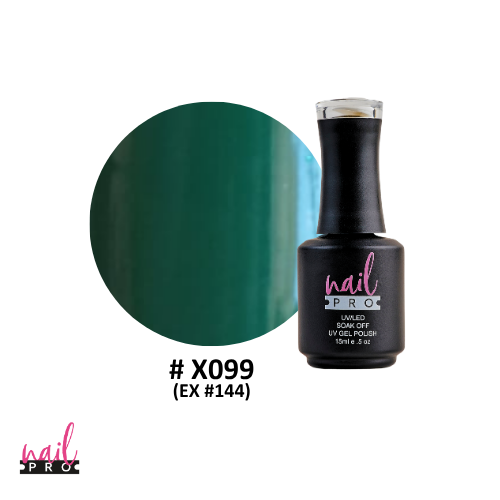 NAIL PRO Esmalte Permanente X099 (ex144) Verde