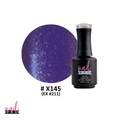 NAIL PRO Esmalte Permanente X145 (ex211) Morado micro glitter