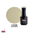 NAIL PRO Esmalte Permanente X228 (exLL001) Blanco amarillo