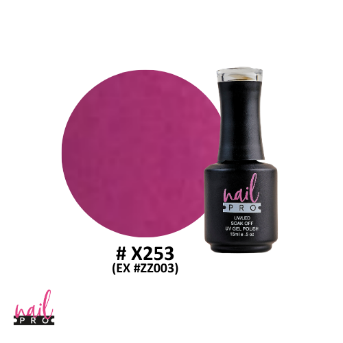 NAIL PRO Esmalte Permanente X253 (exZZ003) Orquidea