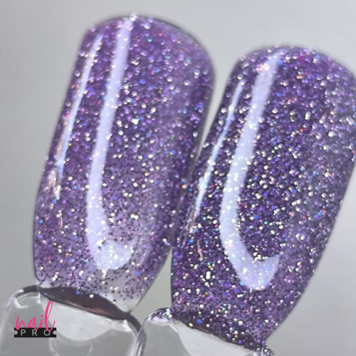 NAIL PRO Esmalte Permanente FLASH 009 REFLECTANTE Morado