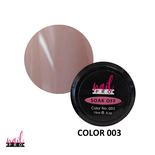 NAIL PRO Builder Gel 15ml - 003 Capuccino