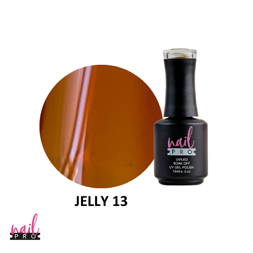 NAIL PRO Esmalte Permanente JELLY 13 Café