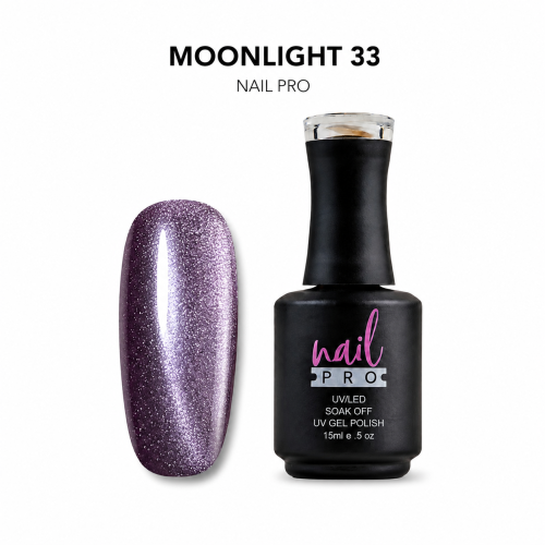 NAIL PRO Esmalte Permanente Ojo de Gato Moonlight 33
