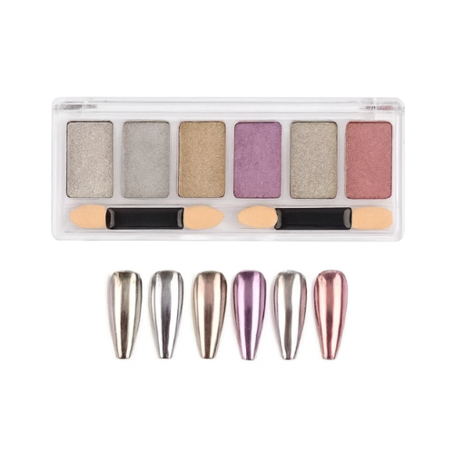 NAIL PRO PALETA POLVO- CROMADO