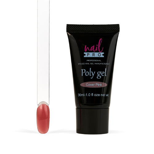 NAIL PRO Polygel - Cover Pink 30ml - Acrigel para Extensiones