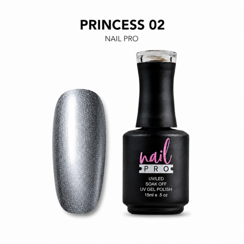 NAIL PRO Esmalte Permanente Ojo de Gato Princess 02