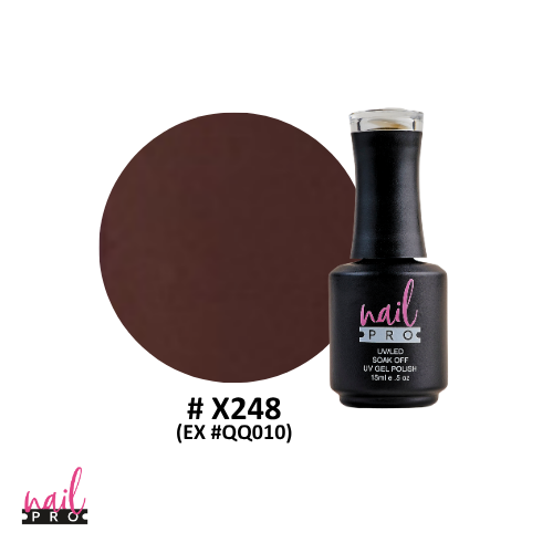 NAIL PRO Esmalte Permanente X248 (exQQ010) Café