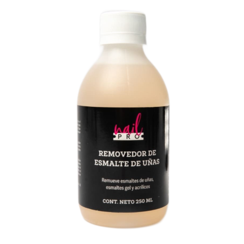 NAIL PRO Removedor de esmaltes de uñas 250ml